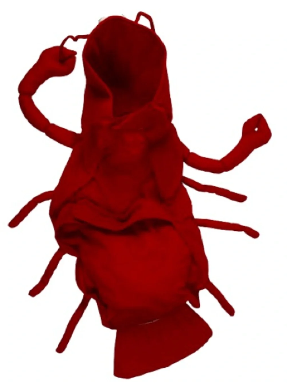 Red Lobster Dog Costume - Pet Dress-Up Hooded Outfit